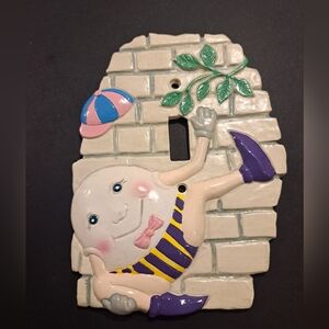 Humpty Dumptyby Fitz & Floyd Single Light Switch Cover